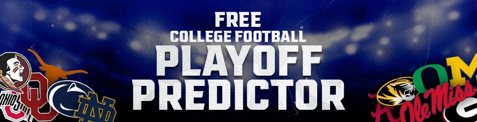 Predictor de playoffs de fútbol americano universitario de PFSN