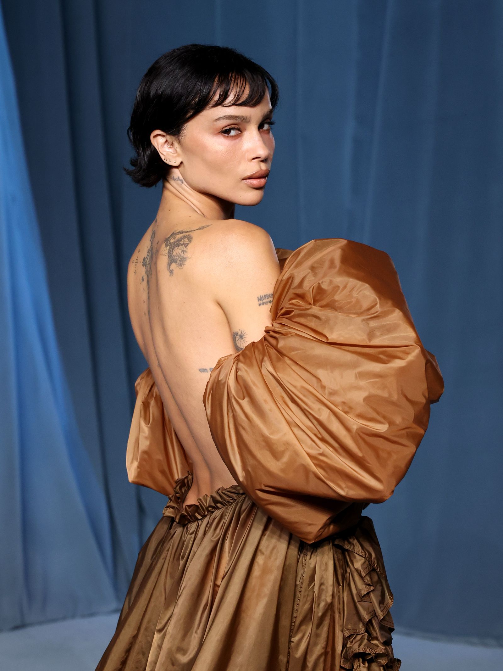 LOS ÁNGELES CALIFORNIA 18 DE OCTUBRE Zoë Kravitz asiste a la quinta gala anual del Museo de la Academia en el Museo de la Academia en...