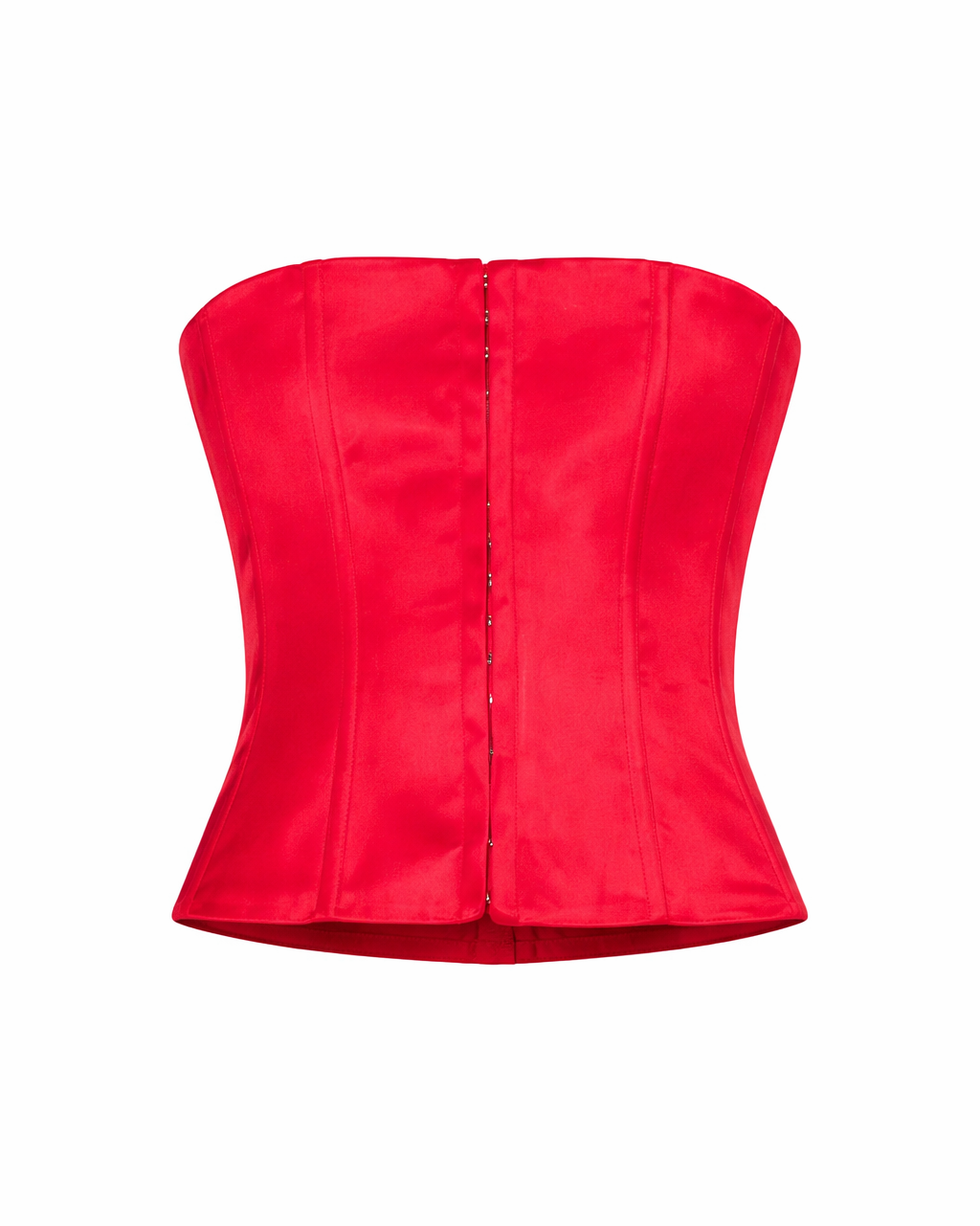 Corset de satén