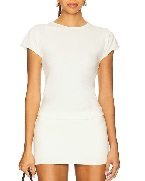 Camiseta de punto Baylee Cloud
