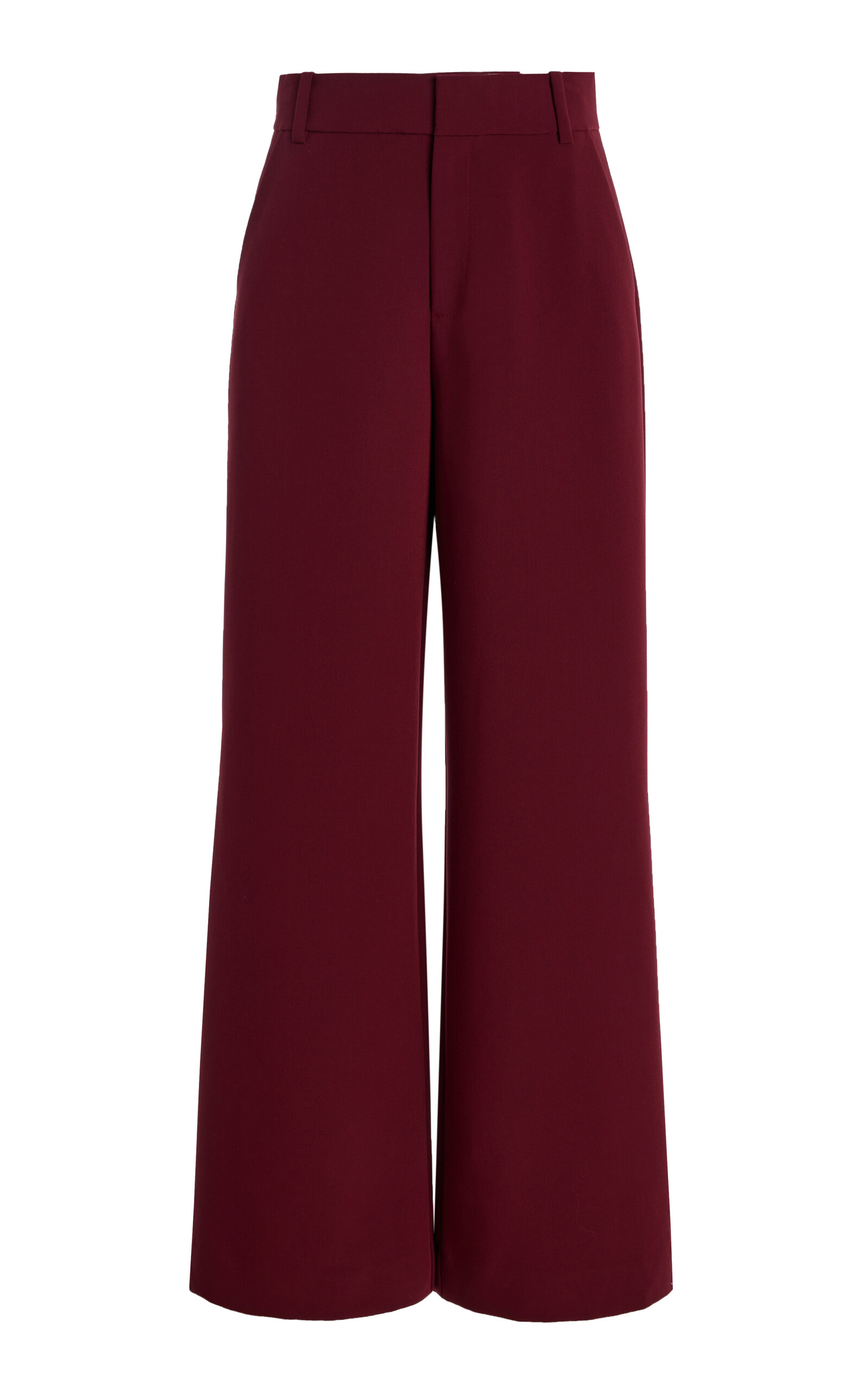 El pantalón de pierna ancha de corte alto de Jones