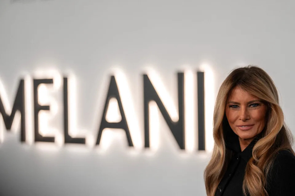 Melania Trump en "Melania" estreno