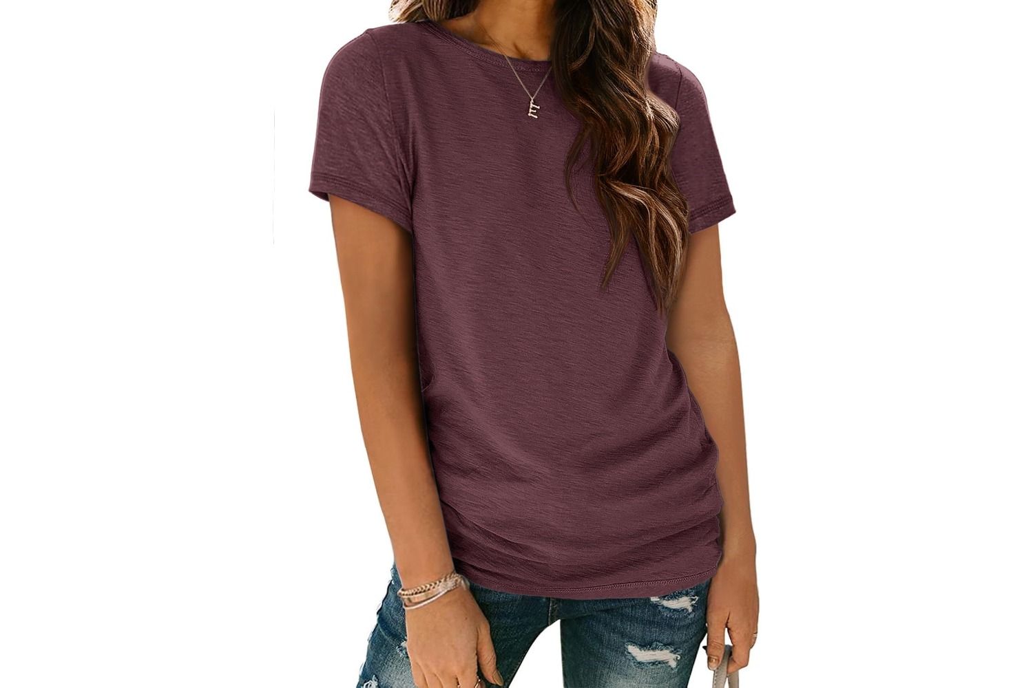 camiseta de mujer athmile camiseta de verano de manga corta de moda