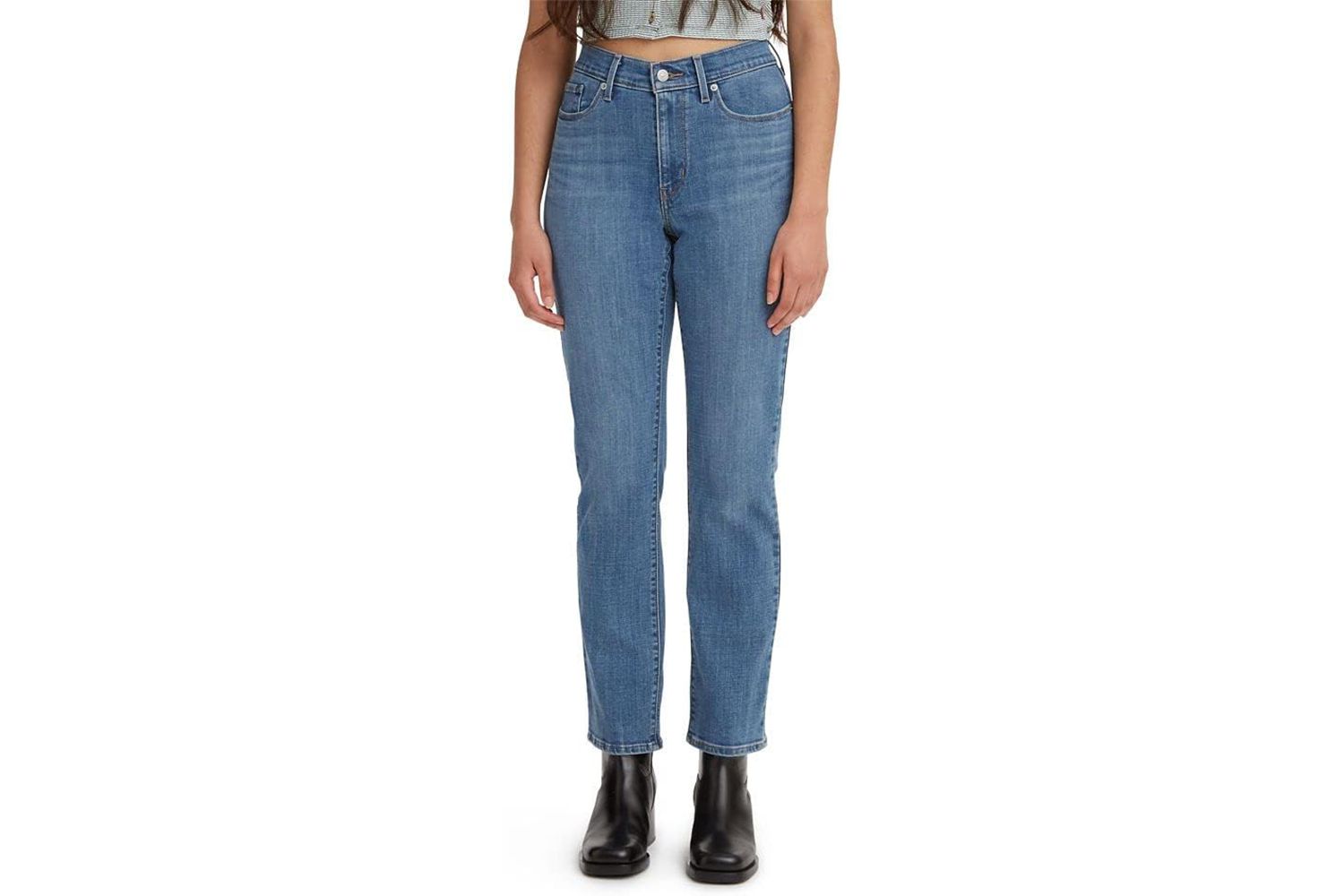 Jeans rectos clásicos para mujer de Amazon Levi's