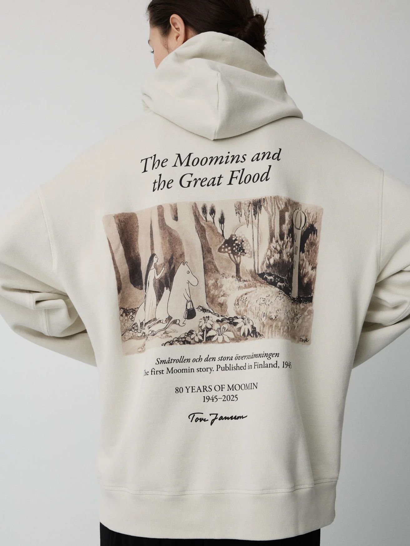 Sudadera con capucha Magniberg, Moomin Buddy | Sepia