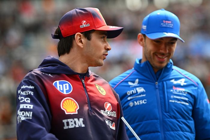 Charles Leclerc, Ferrari, Pierre Gasly, Alpine