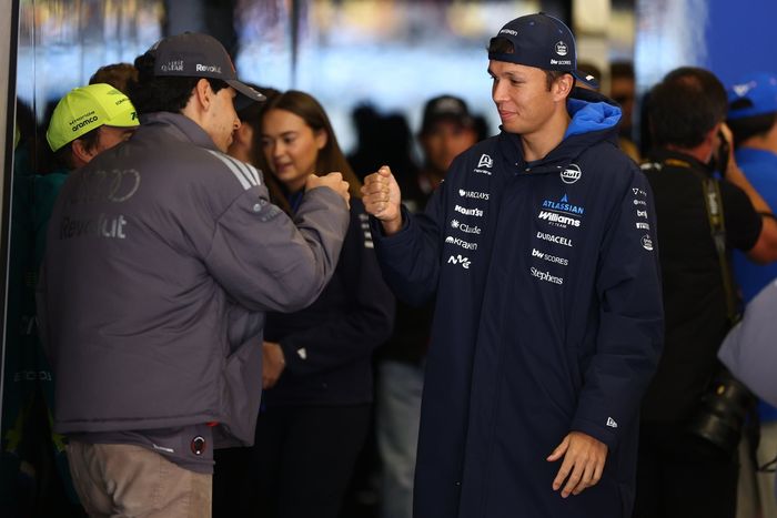 Alexander Albon, Williams, Gabriel Bortoleto, Audi F1 Team