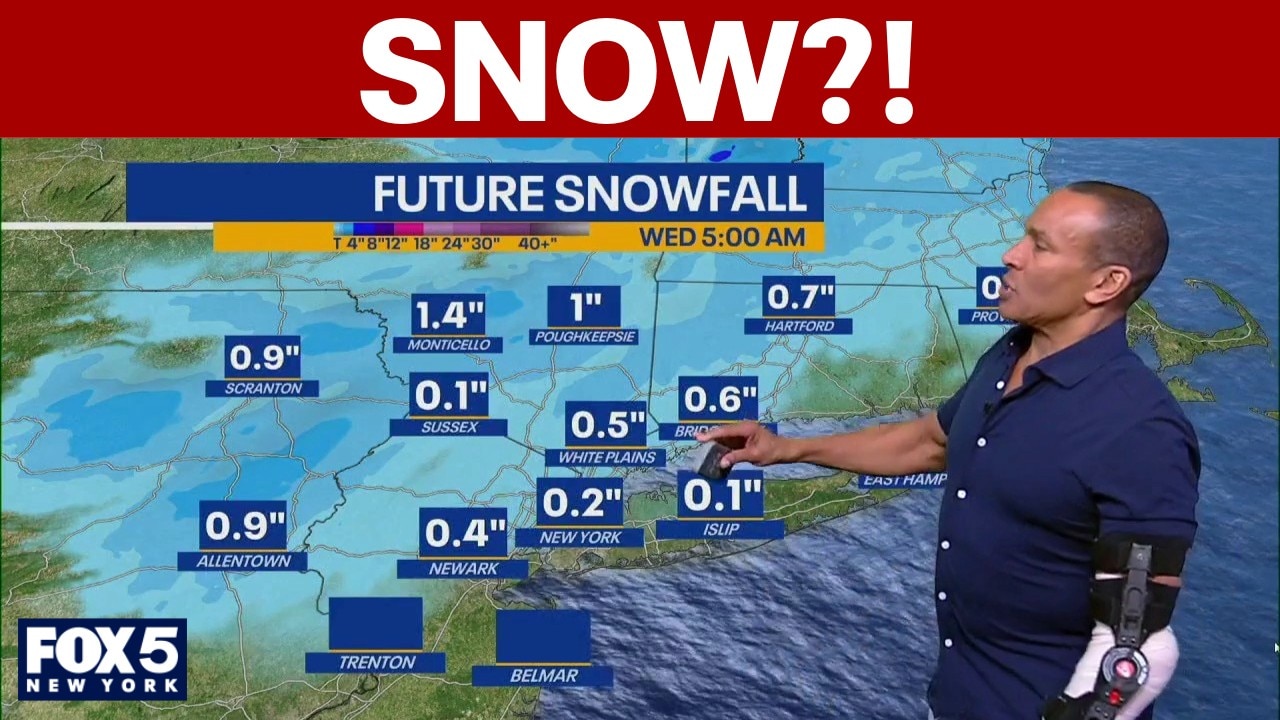 Lluvia, nieve, hielo posible durante gran parte de la semana: véase la previsión