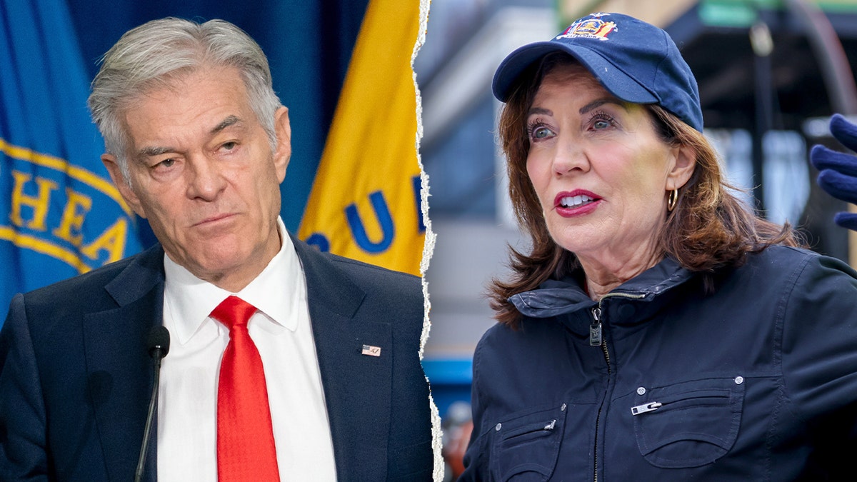 Mehmet Oz y Kathy Hochul