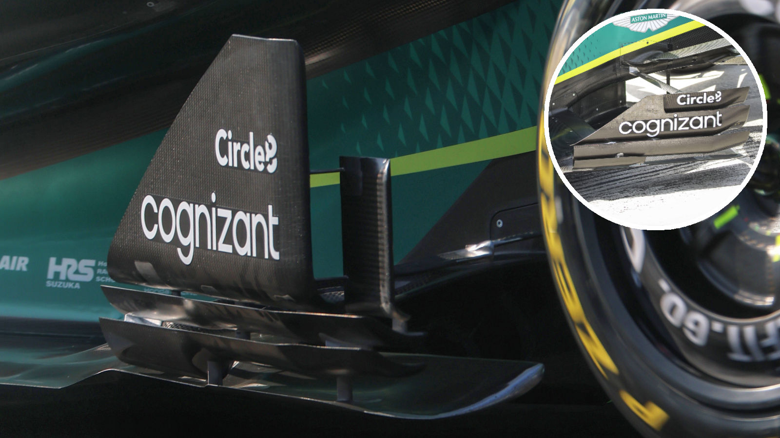Matriz de deflectores Aston Martin AMR26