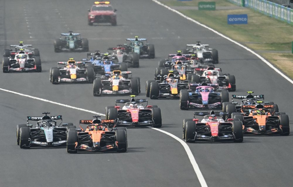 Inicio de la carrera