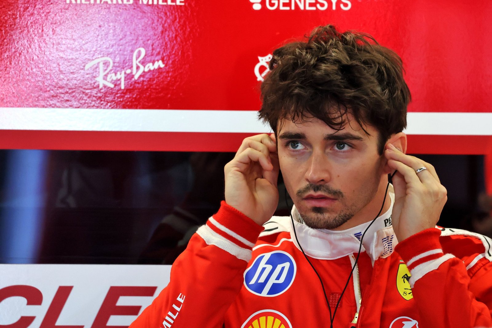 Leclerc se clasificó en la segunda fila en Suzuka