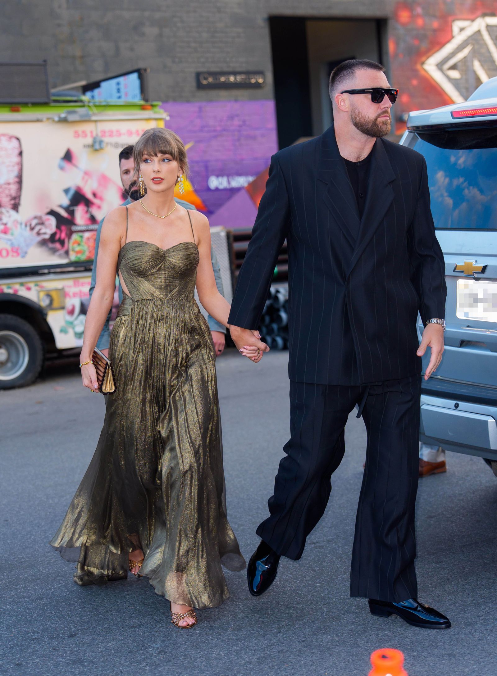 NUEVA YORK NY 16 DE MAYO Taylor Swift y Travis Kelce se ven el 16 de mayo de 2026 en la ciudad de Nueva York.