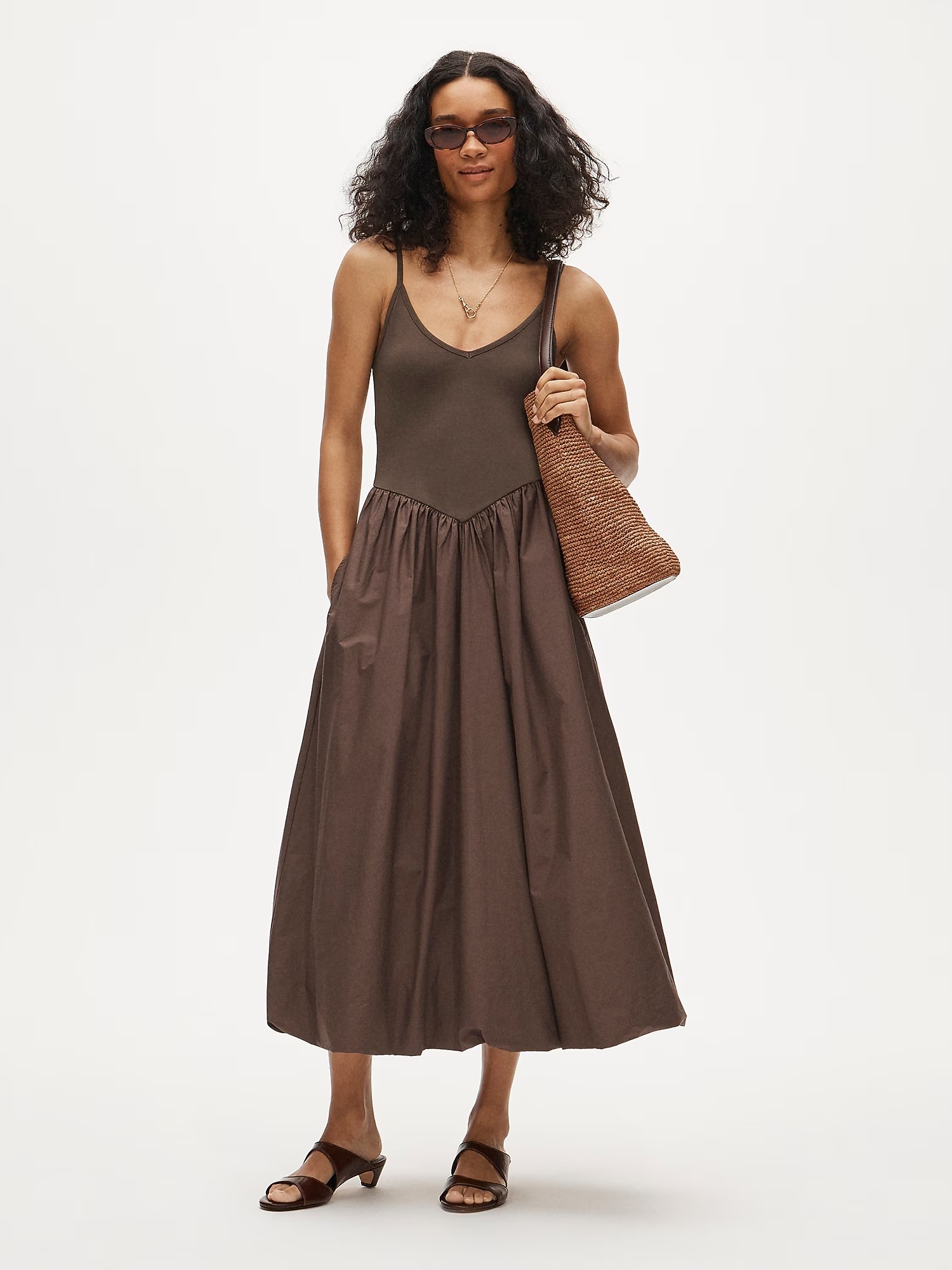 J.Crew, traje mixto de cintura vasca