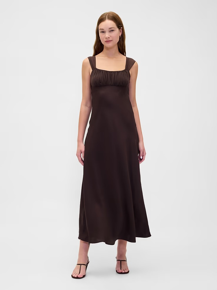 Gap, traje maxi de técnica mixta
