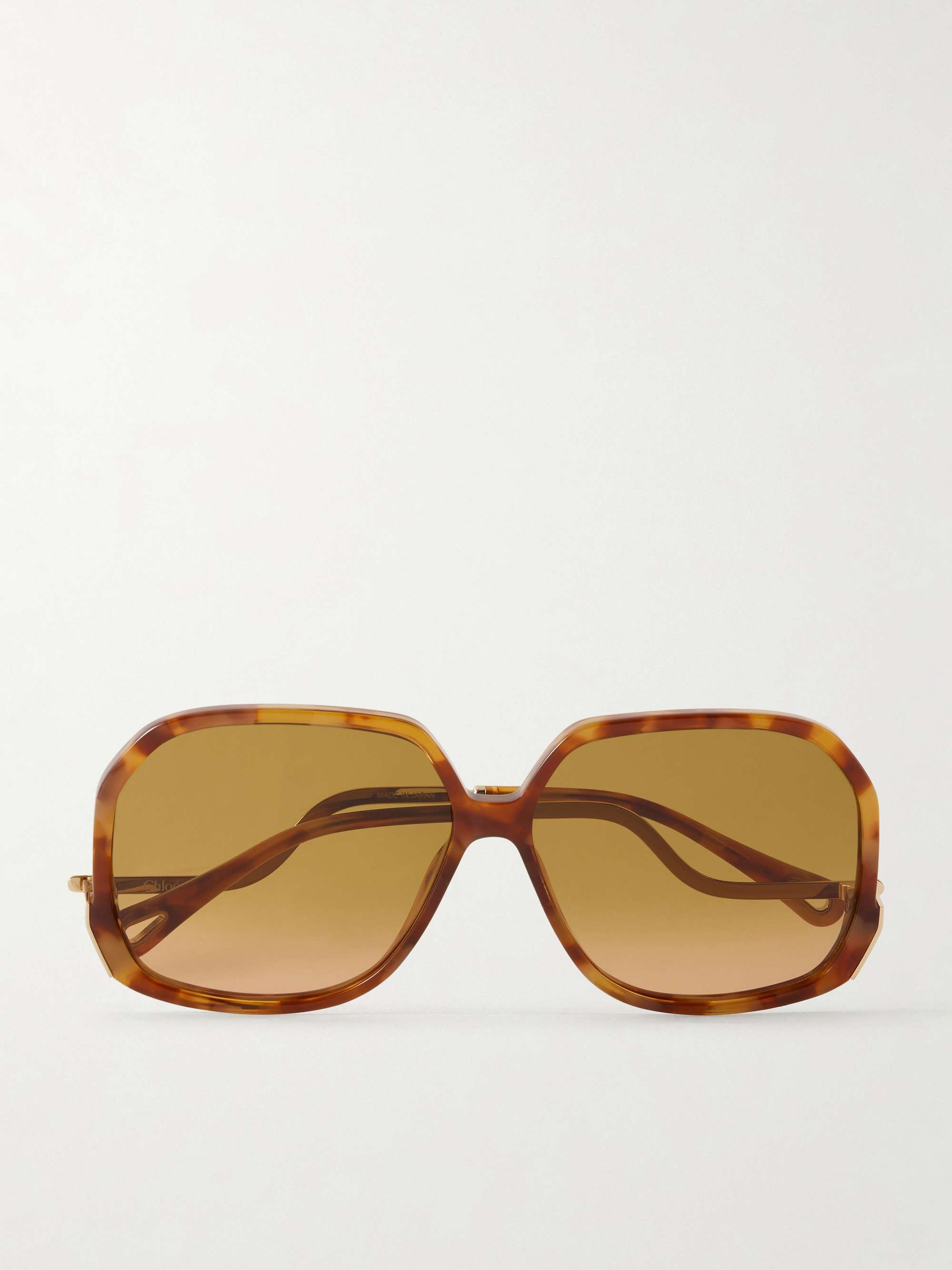 Gafas de sol de acetato de montura cuadrada