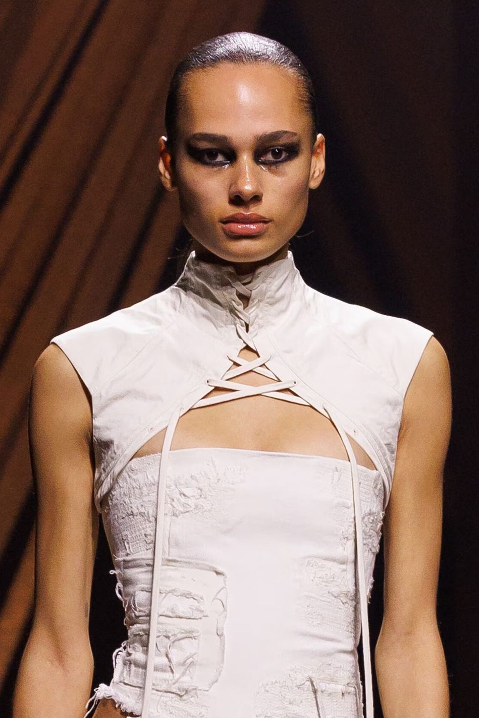 Diseño de moda McQueen Primavera/Verano 2026 Look 09