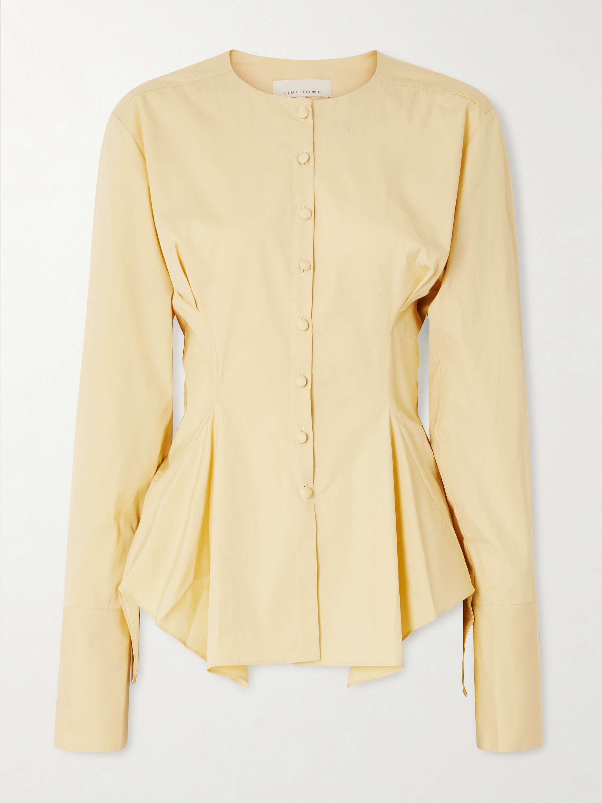 Blusa de algodón y popelina Lavinia