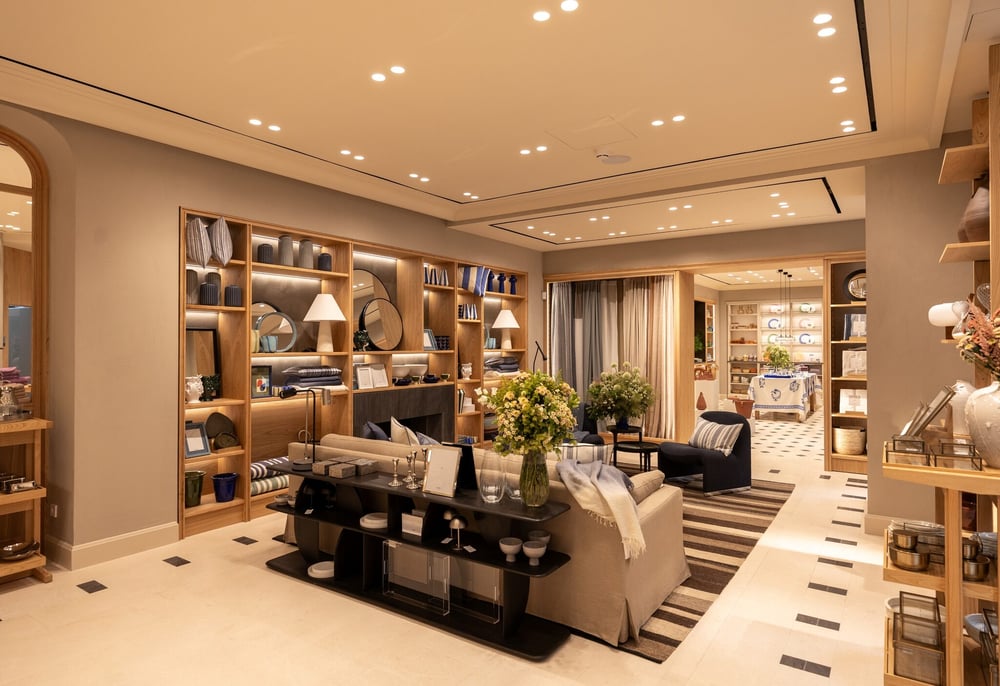 Interior de la nueva tienda de la categoría de hogar de la compañía catalana en Bilbao